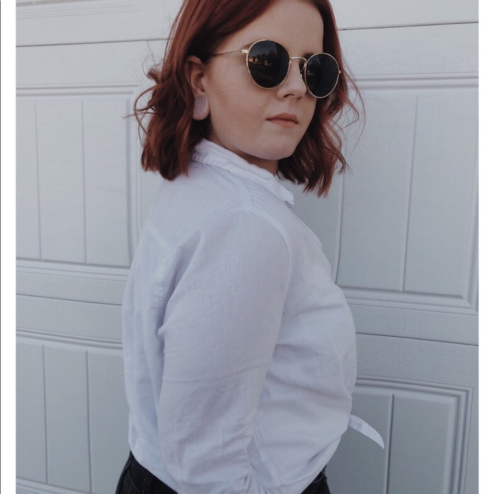 *3 for $20* Plus size H&M white button up